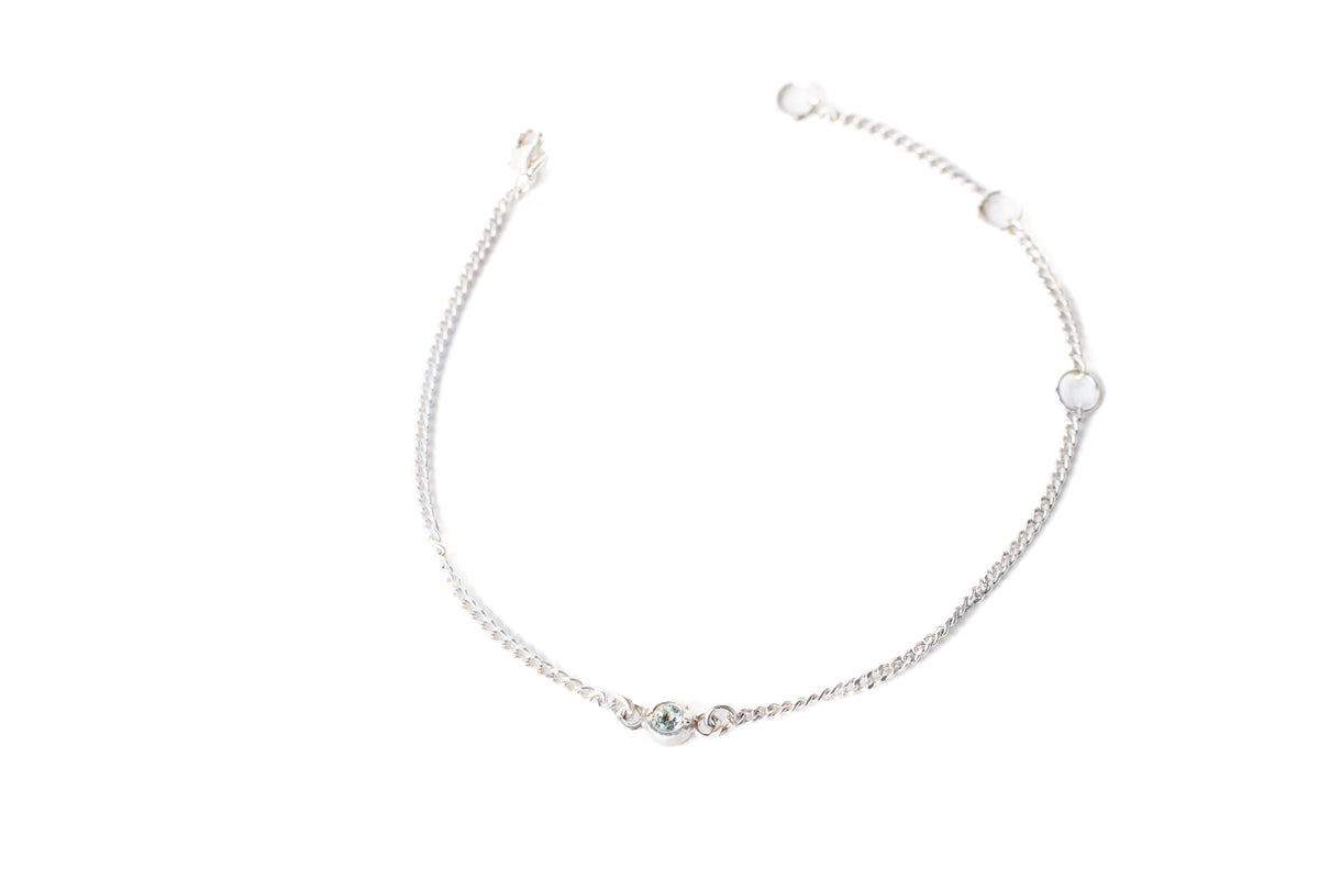 Nebula Aquamarine Bracelet