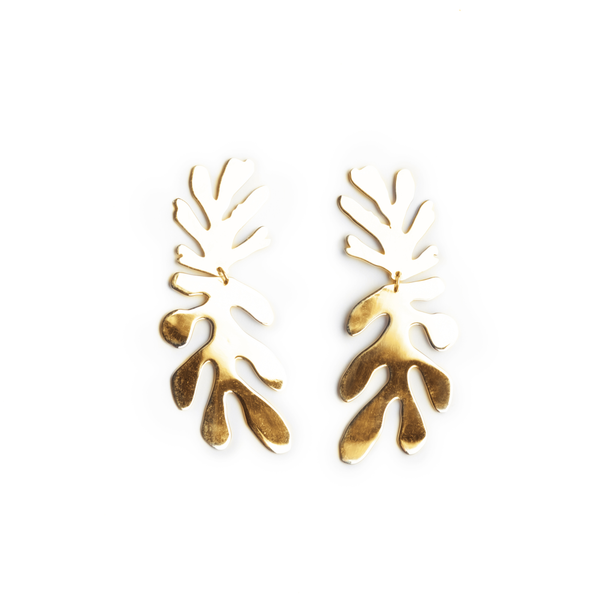 Silver Articulated Earrings