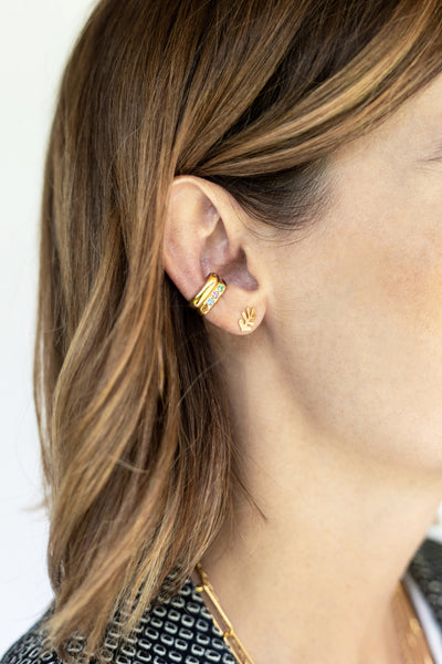 Silver Ear Cuff
