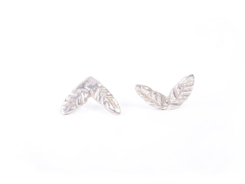 Palmerita Silver Earrings