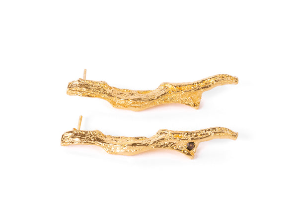 Gold Ramita Earrings
